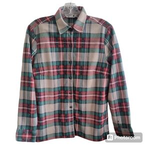 RIDERS by LEE Womens Lightweight Fleece Over Shirt Super Soft Small Fits like M